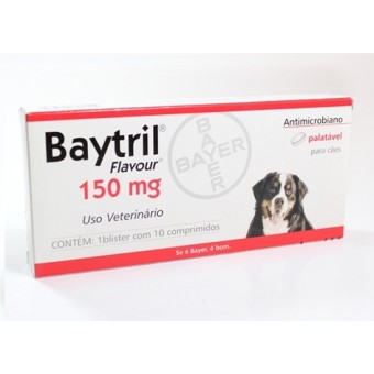 Baytril 150 mg - 10 Comp
